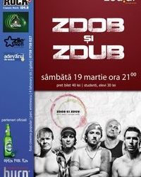 Concert Zdob si Zdub in club Zodiar din Galati
