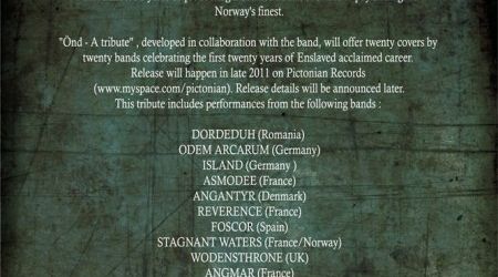 Romania contribuie la inregistrarea primului album tribut Enslaved