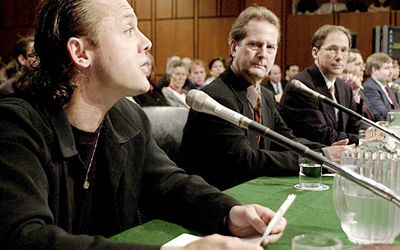 Casa de discuri Metallica ar putea fi cumparata de creatorul Napster