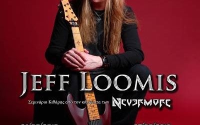 Jeff Loomis anunta un nou turneu guitar clinic