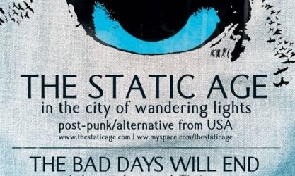 Concert The Static Age in club Daos din Timisoara