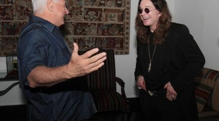 Ozzy Osbourne s-a intalnit cu presedintele statului Panama (foto)