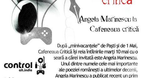 Angela Marinescu la Cafeneaua critica
