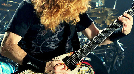 Filmari cu Megadeth in studio