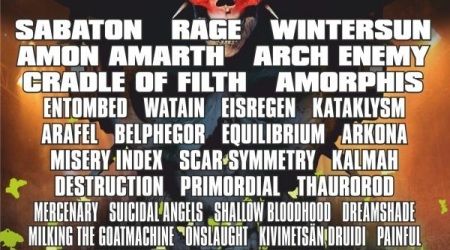 Amon Amarh canta cu solistul Entombed la Metalfest (video)