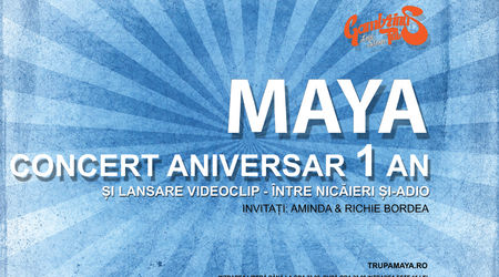 Concert aniversar Maya in Gambrinus Pub din Cluj