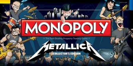 Monopoly apare in varianta personalizata Metallica