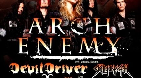 Arch Enemy merg in turneu cu DevilDriver, Skeletonwitch si Chthonic