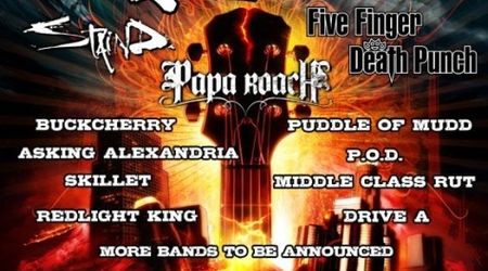 Five Finger Death Punch, Staind si altii confirmati pentru Epicenter 2011