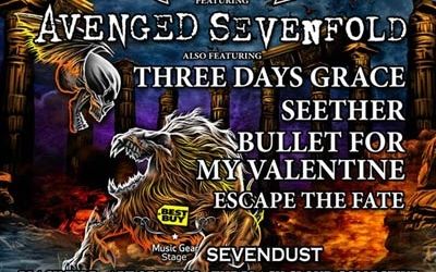 Avenged Sevenfold si multi altii confirmati pentru Uproar Festival2011