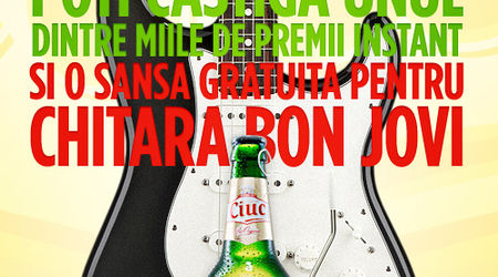 Chitara Fender Bon Jovi, in Romania