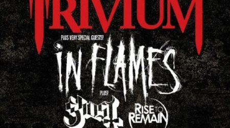 Trivium, In Flames si Ghost pornesc in turneu