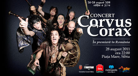 Corvus Corax canta in premiera la Sibiu
