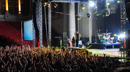 Poze cu Deftones in concert la Bucuresti