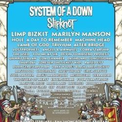 System Of A Down si Slipknot confirmati pentru Soundwave 2012