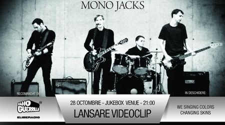 The Mono Jacks trupele din deschiderea concertului de lansare a noului single