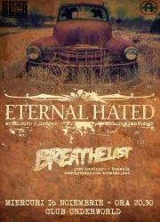 Concert Eternal Hated si Breathelast in Underworld Bucuresti