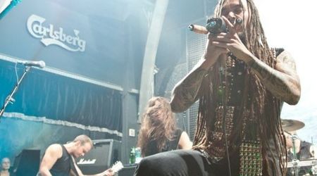 Poze cu Amorphis in concert la Bucuresti