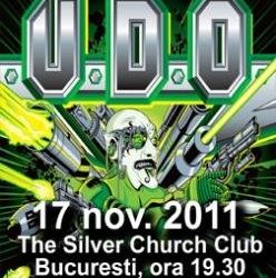 Concert U.D.O. joi in Silver Church din Bucuresti