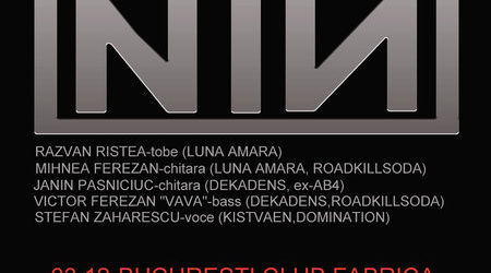 Turneul tribut Nine Inch Nails in Romania: 90 de minute de muzica live