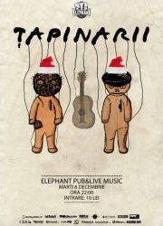 Concert Tapinarii in Elephant Pub din Bucuresti