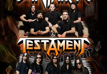 Anthrax, Testament si Death Angel continua turneul american in 2012