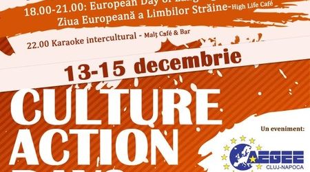 Culture Action Days: workshops, carte si altele in Cluj