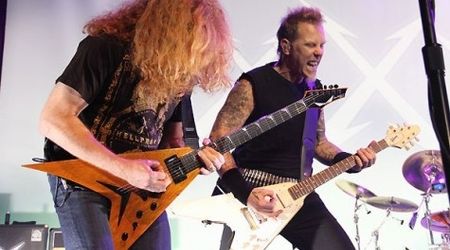 Moment istoric: Dave Mustaine a cantat alaturi de Metallica (video)