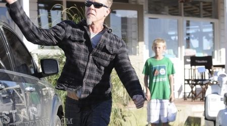 James Hetfield a aruncat cu pietre in paparazzi (foto)