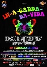 Castiga 5 invitatii la concertul Iron Butterfly din Hard Rock Cafe!
