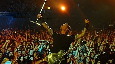 Metallica concerteaza in Belgrad