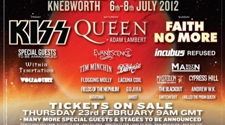 Queen with Adam Lambert confirmati oficial pentru Sonisphere Anglia