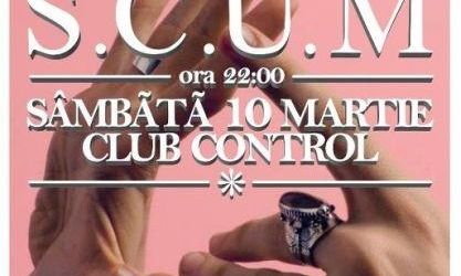 Concert S.C.U.M. in Club Control din Bucuresti