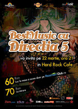 BestMusic cu DIRECTIA 5 la Hard Rock Cafe