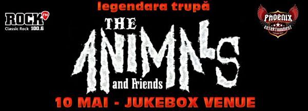 Promo pentru concertul THE ANIMALS din Jukebox