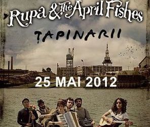 Concert RUPA AND THE APRIL FISHES si TAPINARII in Hard Rock Cafe Bucuresti