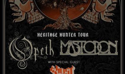 Opeth, Mastodon si Ghost in Canada: Inapoi in Europa!
