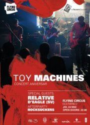 Concert Toy Machines in Flying Circus Pub din Cluj-Napoca