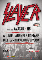 Ce piese vor canta Slayer in aceasta seara la Arenele Romane?