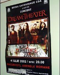 10 ani de la primul si singurul concert Dream Theater in Romania
