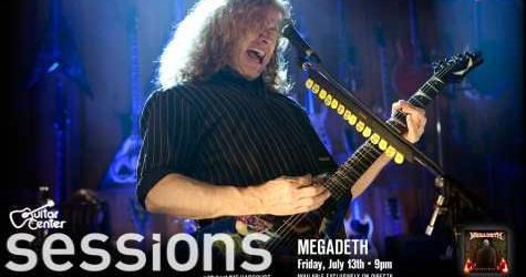 Megadeth: Invitati intr-un episod din 'Guitar Center Sessions' (video)
