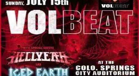 Solistul Volbeat a cantat alaturi de Iced Earth (video)