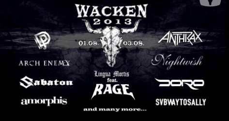 Primele nume confirmate pentru Wacken 2013