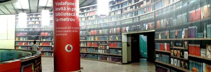 Prima biblioteca digitala de la metrou din Romania