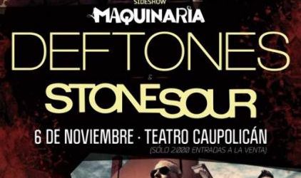 Stone Sour: Filmari din Santiago