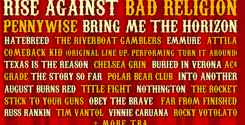 Rise Against si Bad Religion: Cap de afis la Groezrock 2013 (promo)
