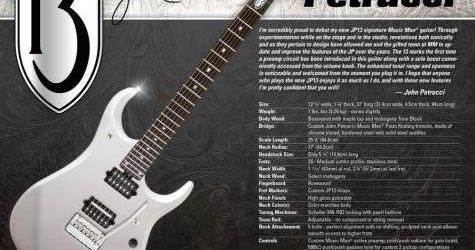 Dream Theater: John Petrucci prezinta noua lui chitara signature (video)
