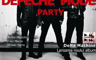 Depeche Mode Party in Club Ageless pe 30 martie