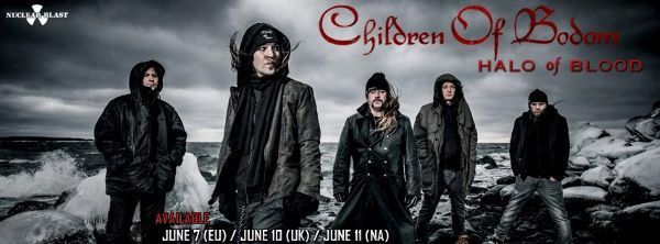 Asculta fragmente de pe noul album Children Of Bodom, Halo Of Blood