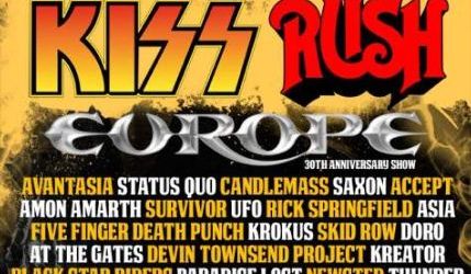 Rush: Sweden Rock 2013 va fi un test